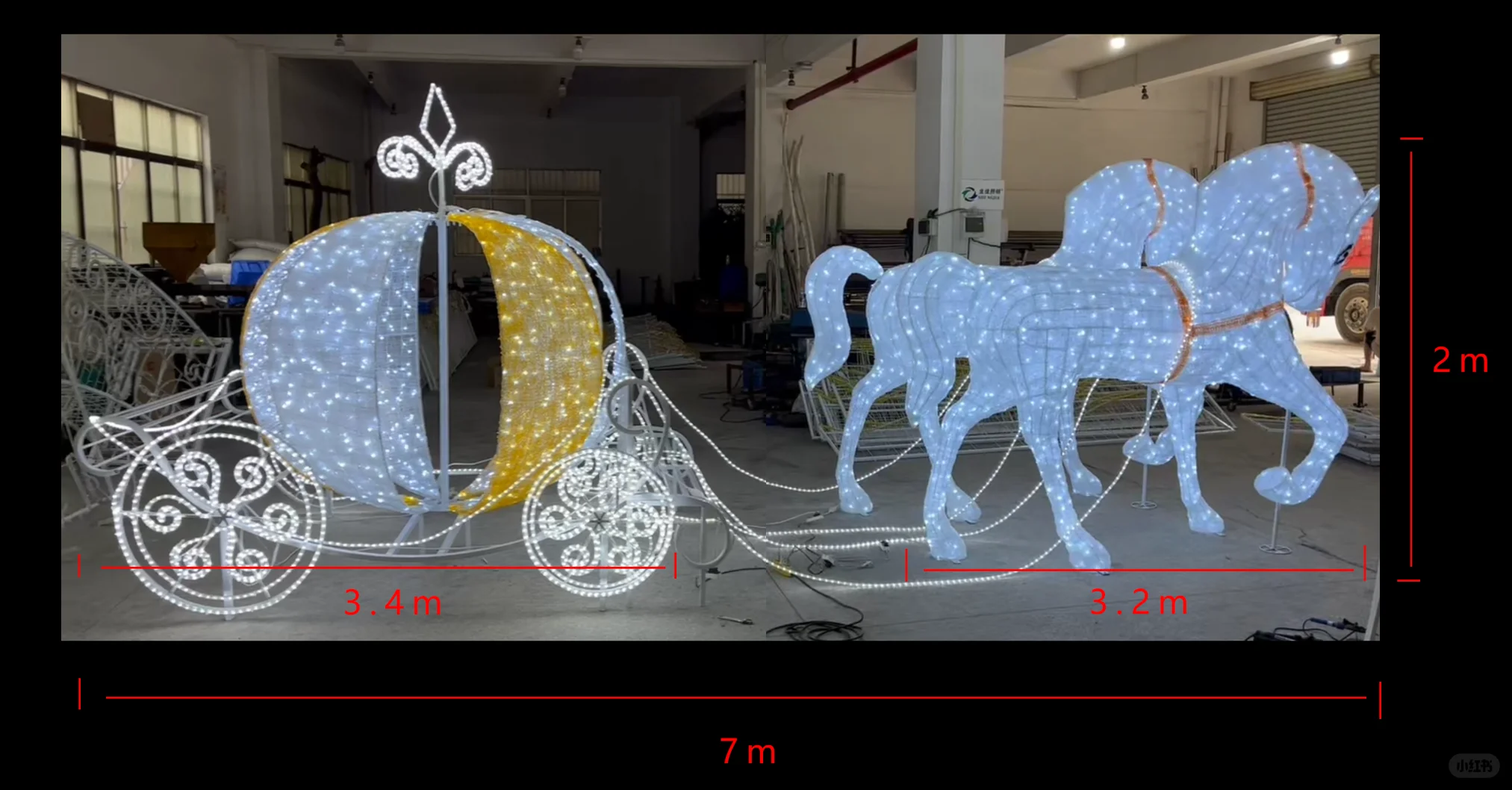 led铁艺造型灯马灯组、2026年马年题材铁艺造