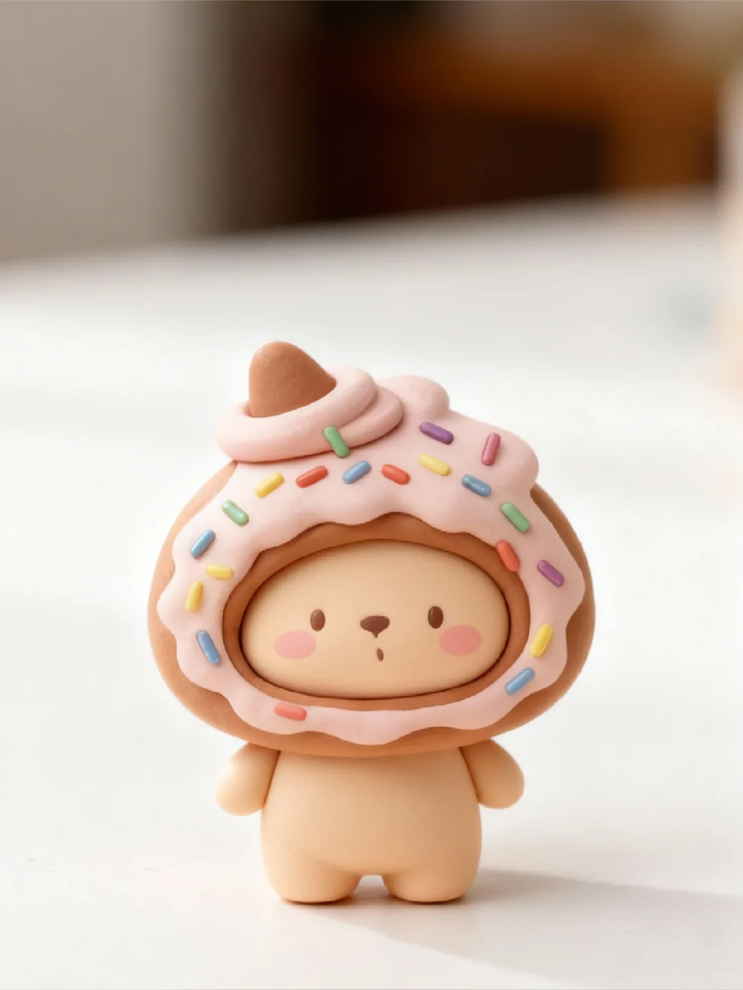 粘土娃娃 | 今天是甜甜圈小狗？?