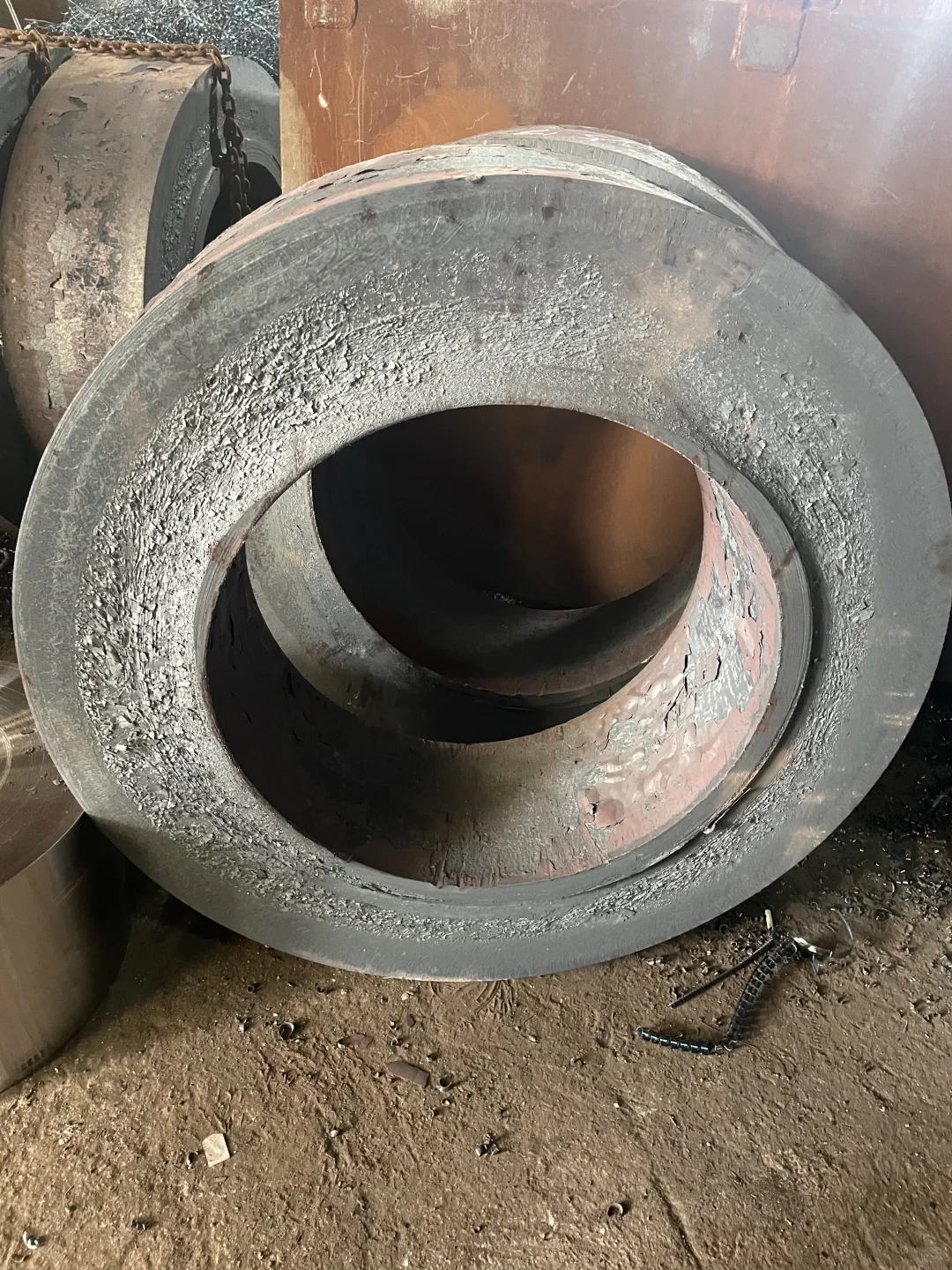 锻造分度盘毛坯 9Cr2Mo 钢 + 粗车 数控铣床