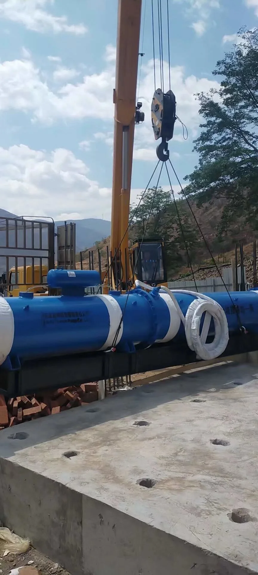 QKS 卧式矿用潜水泵 800KW 大流量高压 案例