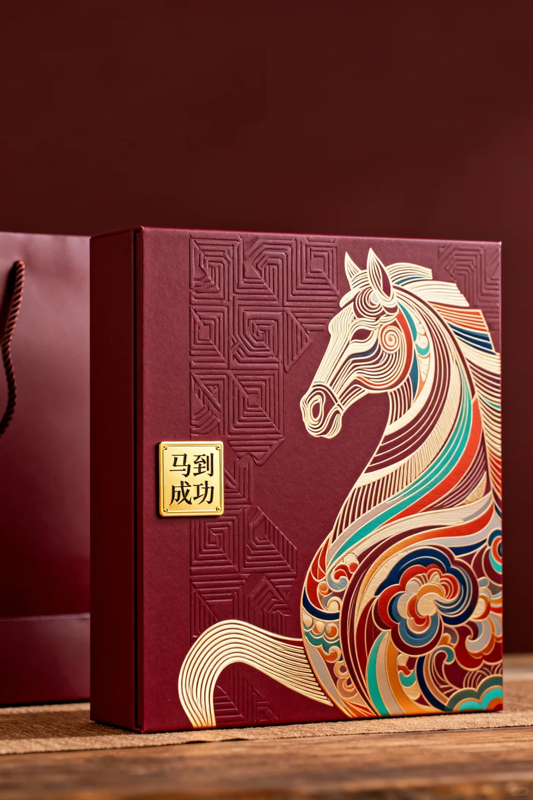 马到成功的礼盒包装设计!