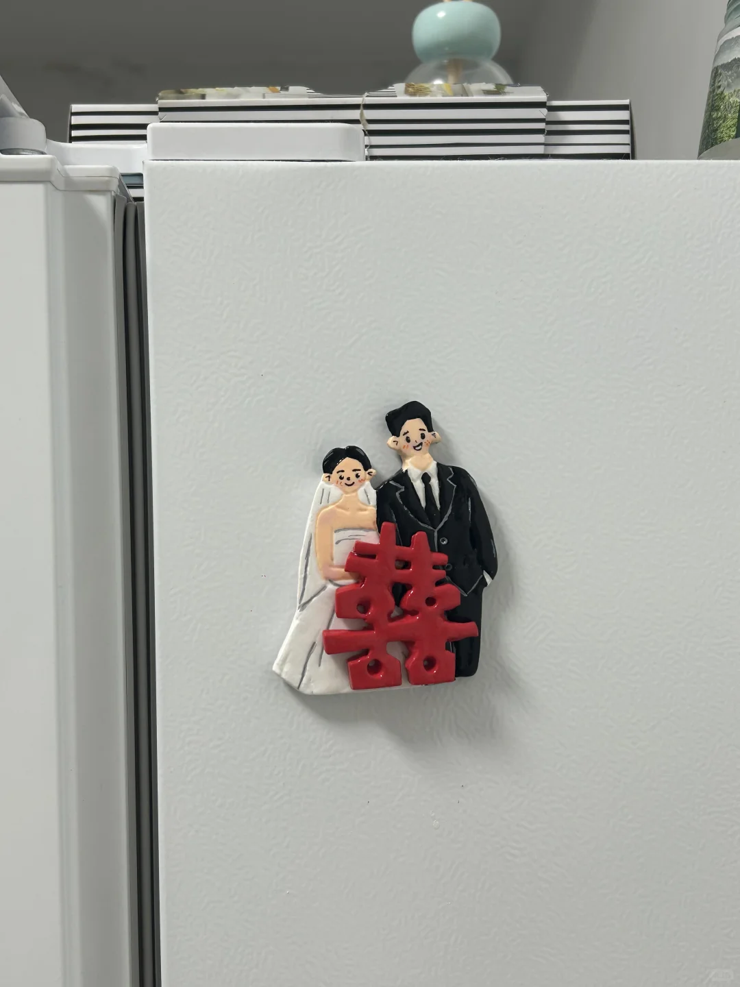 手工友人｜石塑粘土冰箱贴