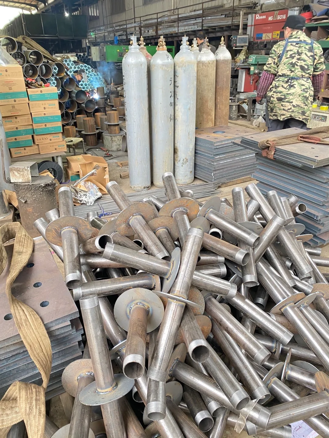 五金水暖消防管件标准件金属制品加工货盘