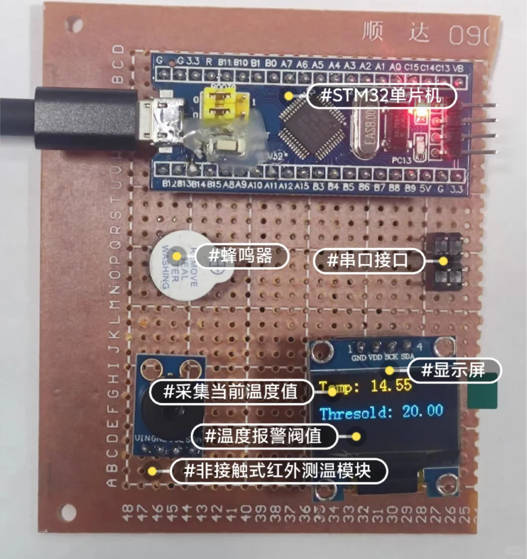 基于STM32的非接触式红外测温系统设计资料