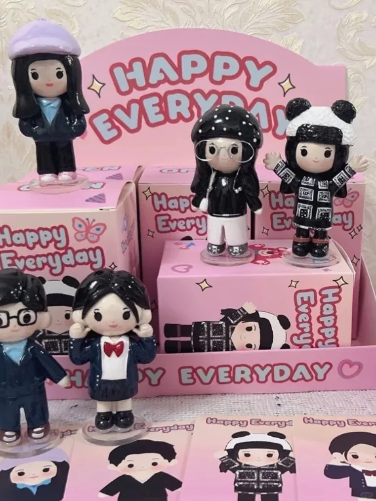 用石塑粘土做的手办也太可爱了！