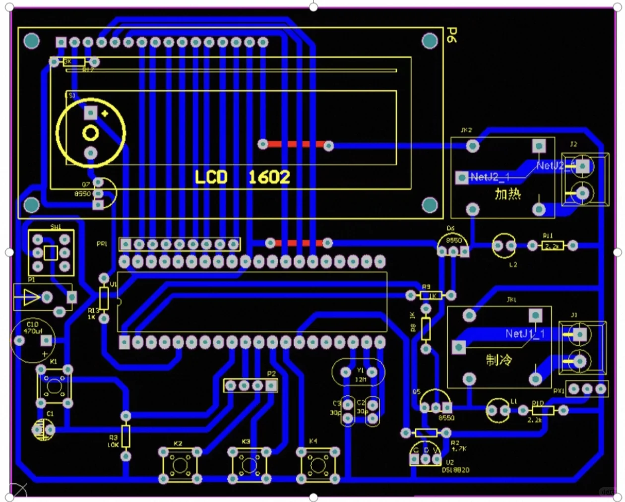 基于单片机的恒温箱控制系统设计的资料