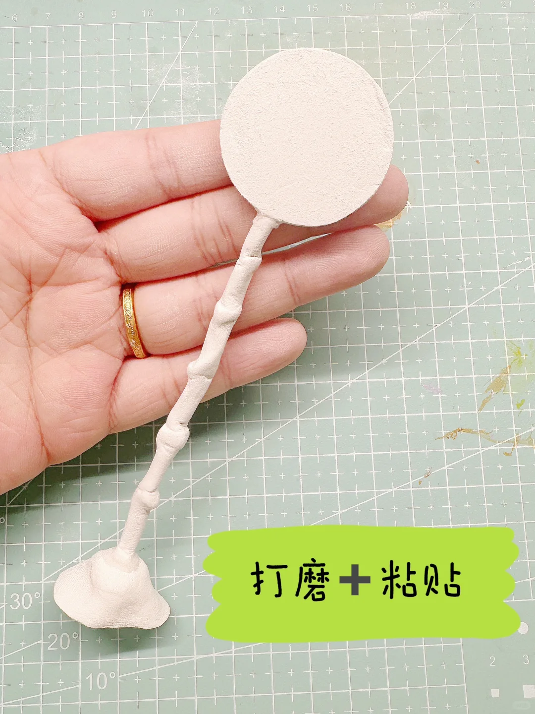 石塑黏土 | 海绵宝宝警示牌（教程）