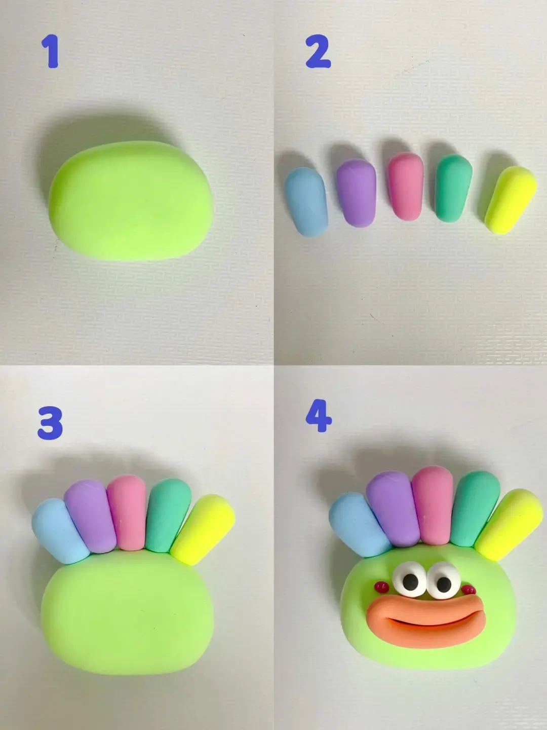 奇奇怪怪的手工粘土?