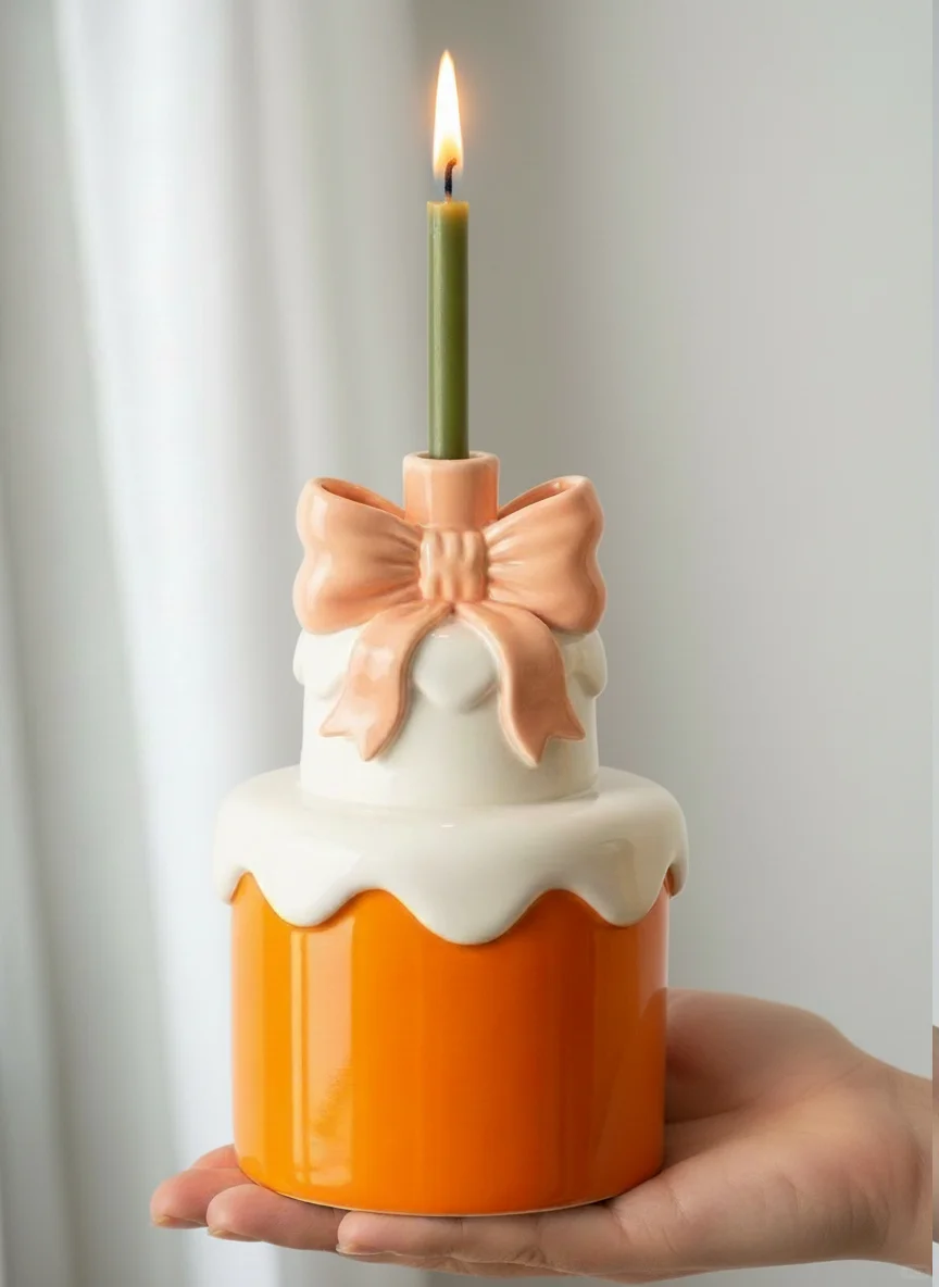 ?蛋糕烛台｜创意产品