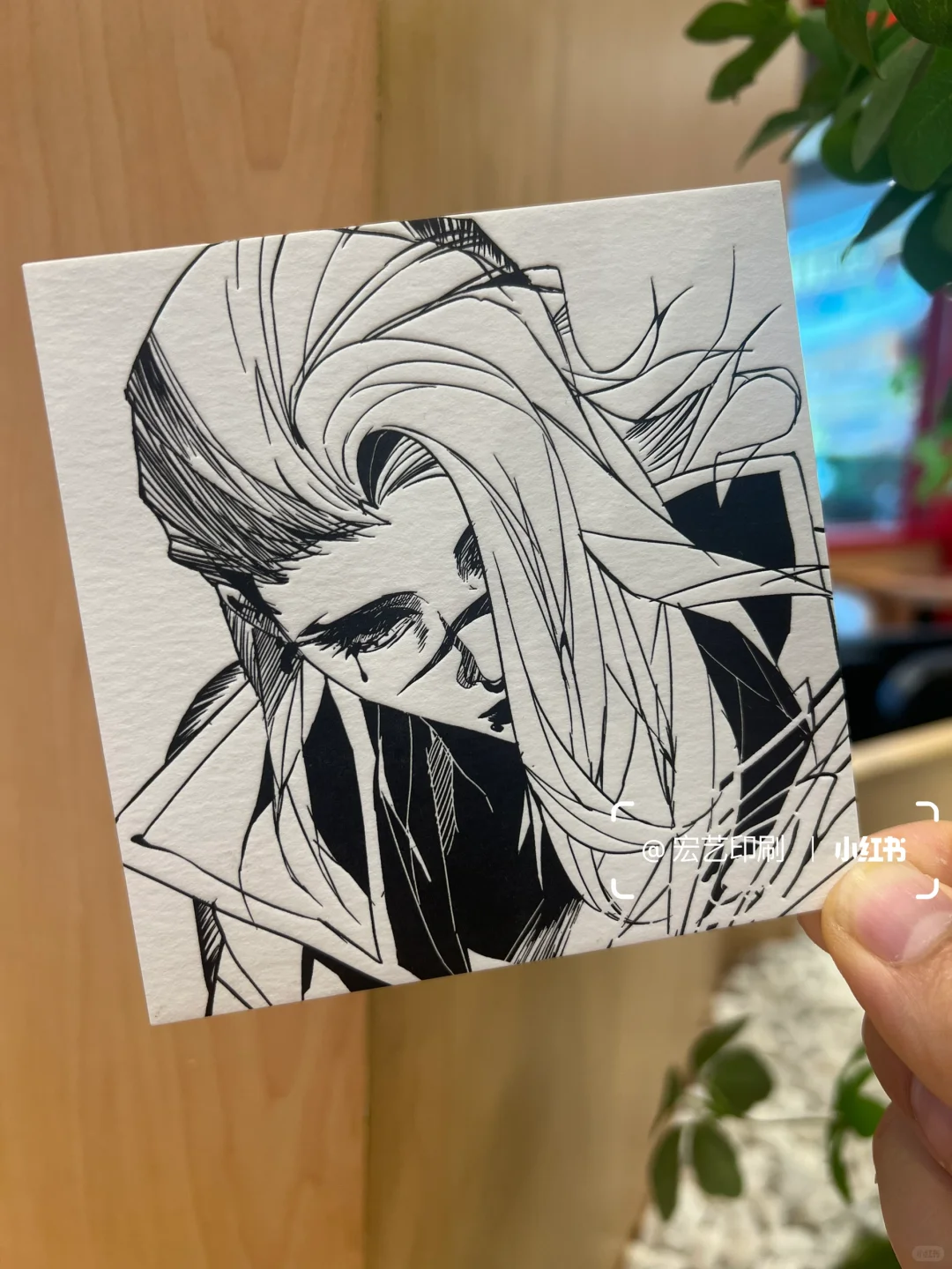 600克方卡棉纸凸版压凹印刷凹凸