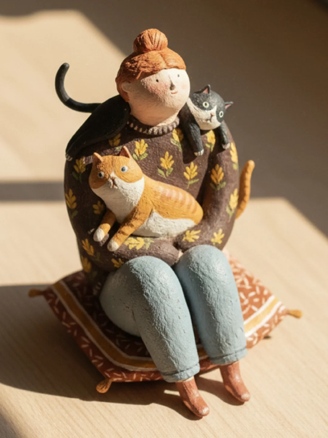 有猫在身边，永远自由又热烈～