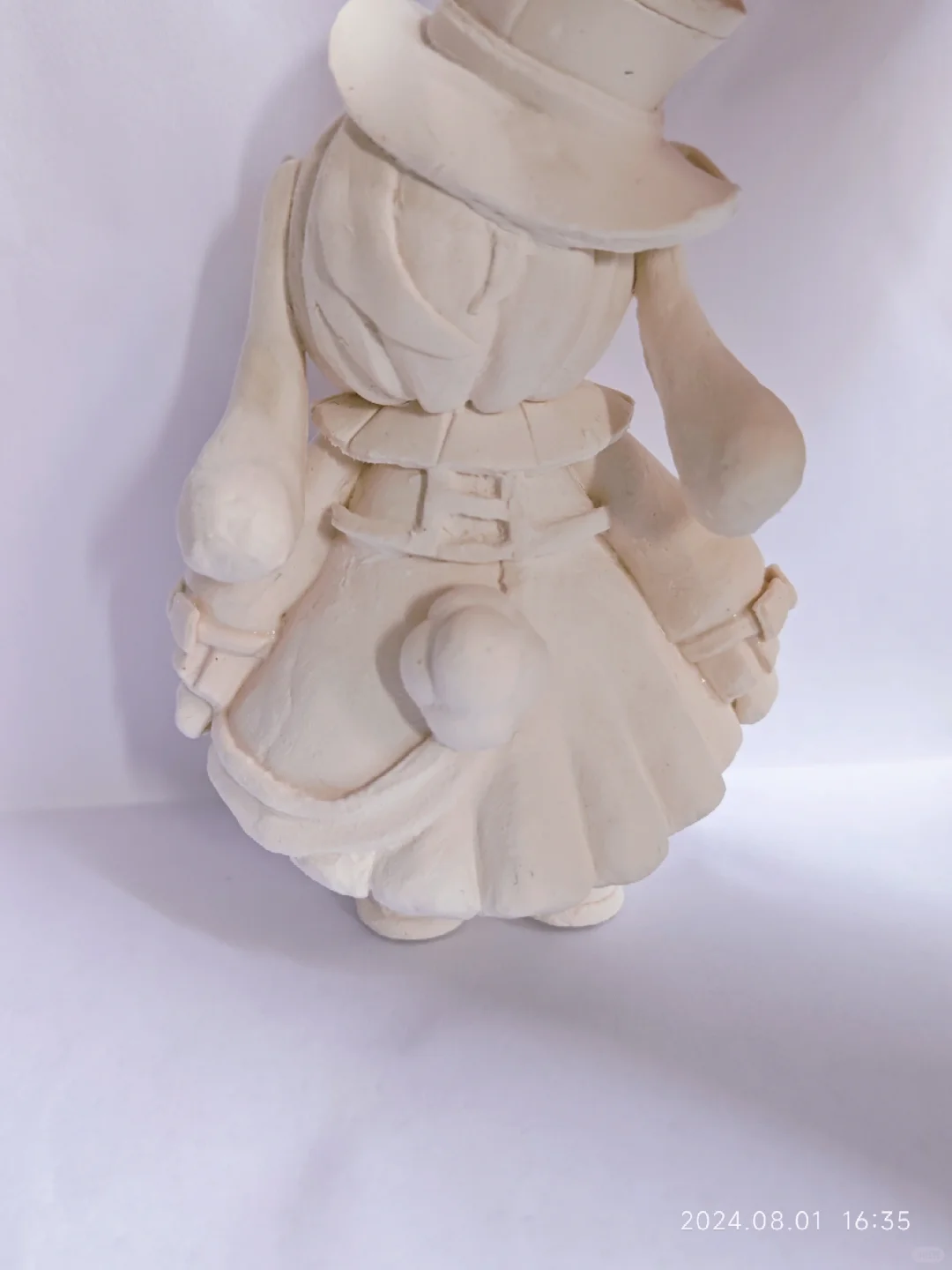 我的天！捏出来的手办