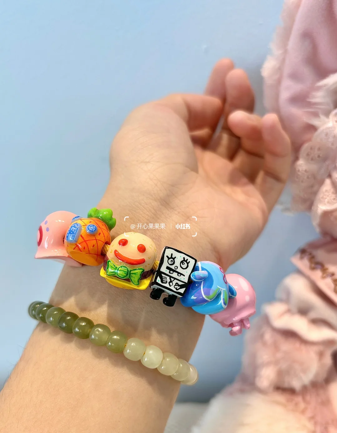 石塑粘土手链｜比奇堡的欢乐派对 ?