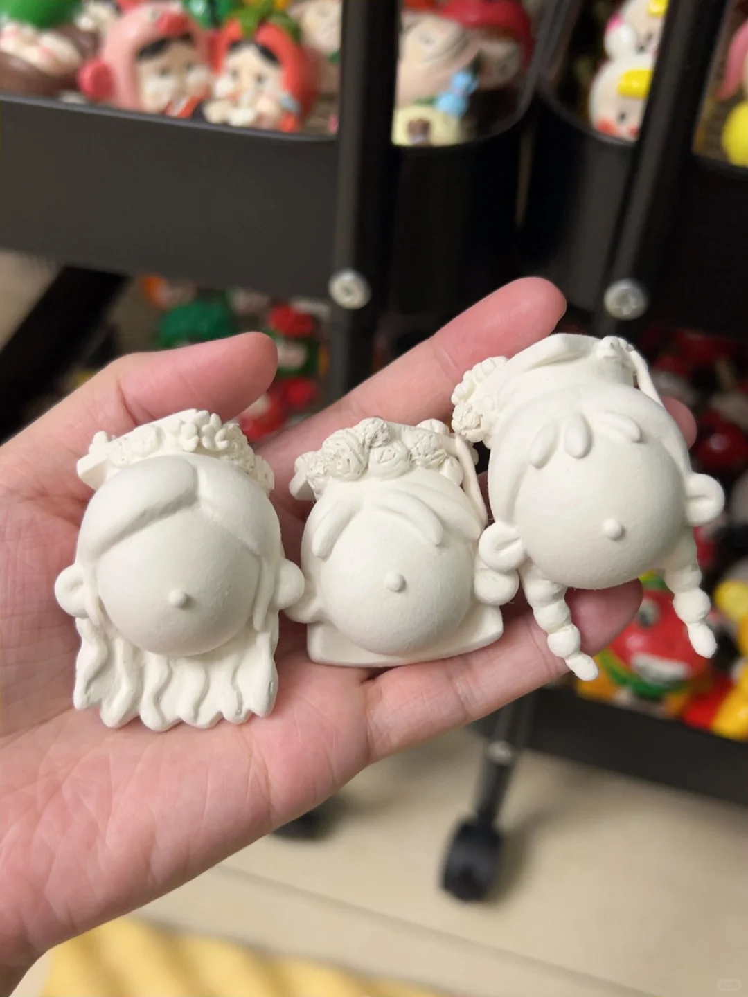 给同学做毕业人偶！石塑粘土