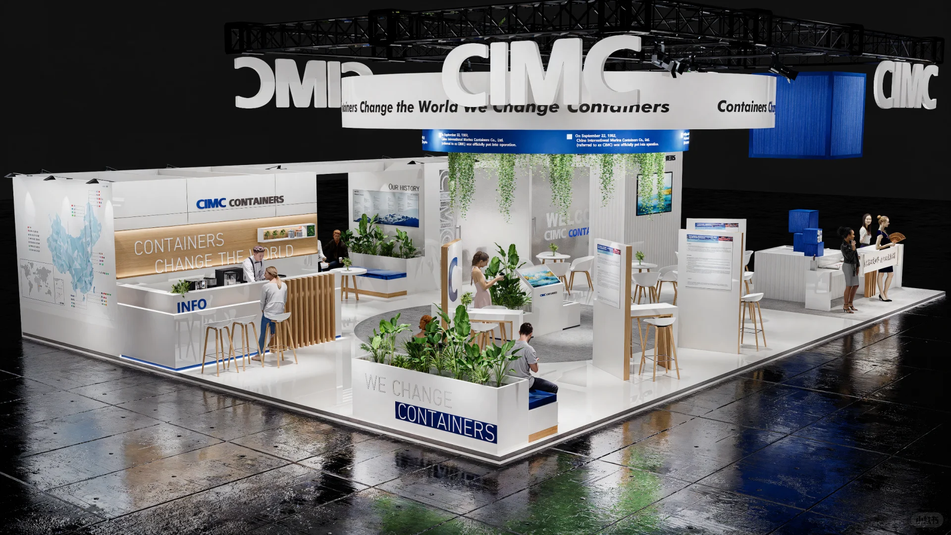 展台案例分享“设计师是黑夜里的点点星光”