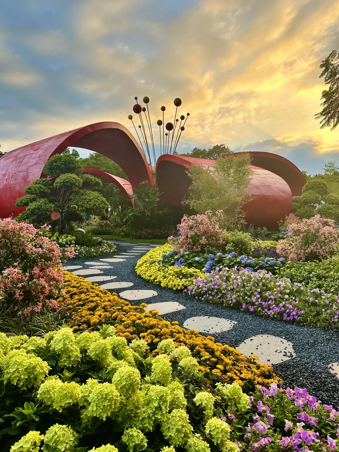 广州园博会就是个巨大莫奈花园!live图绝美!