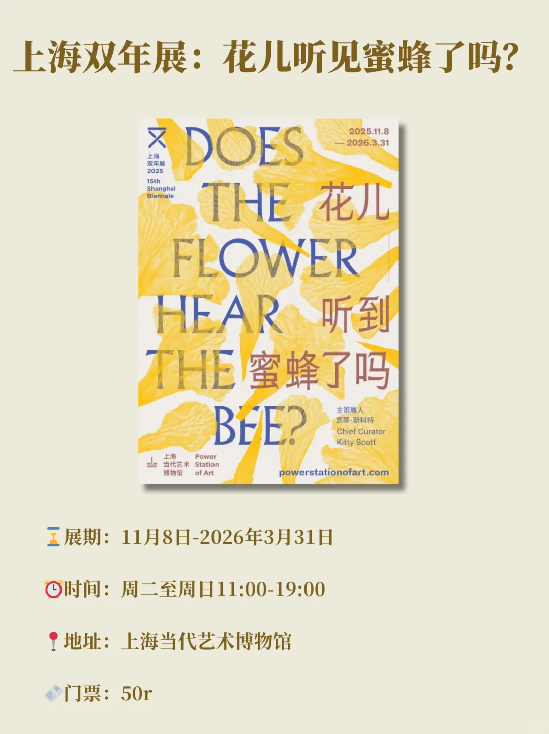 上海11月值得看的新展汇总!快收藏?