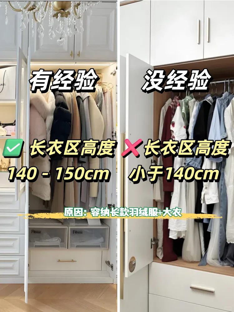 衣柜定制设计记住这 8点丨不要再当大冤种啦