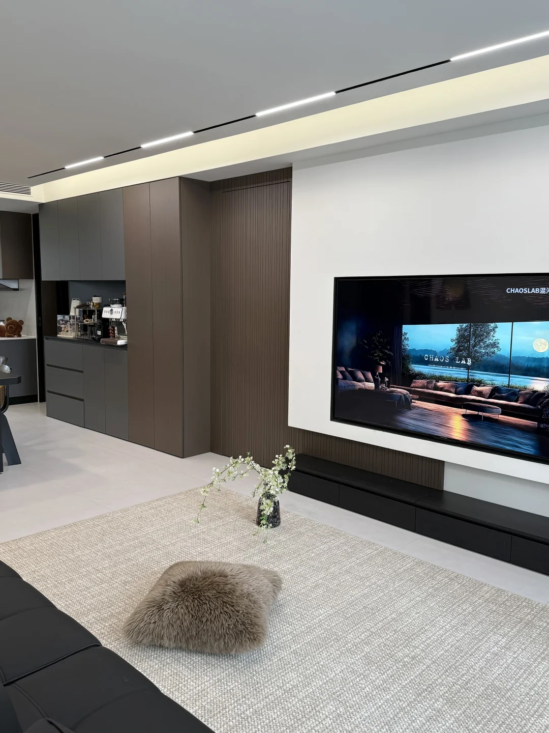 90平?丨谁说小户型不能装意式极简，太绝了