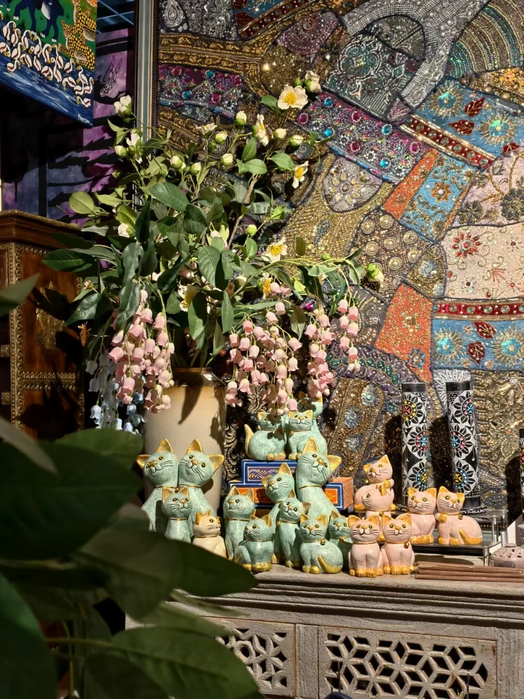 在义乌你可以看到来自全球的工艺品