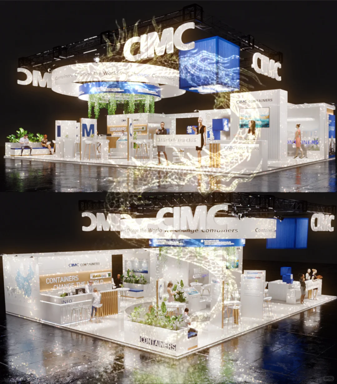 展台案例分享“设计师是黑夜里的点点星光”