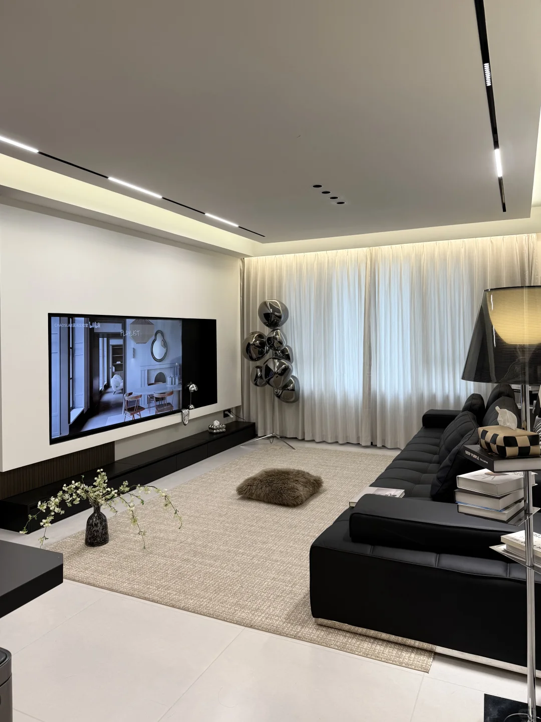 90平?丨谁说小户型不能装意式极简，太绝了