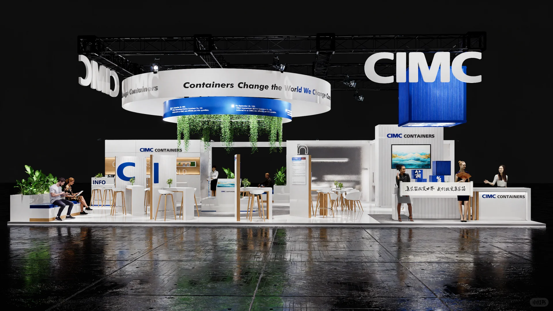 展台案例分享“设计师是黑夜里的点点星光”