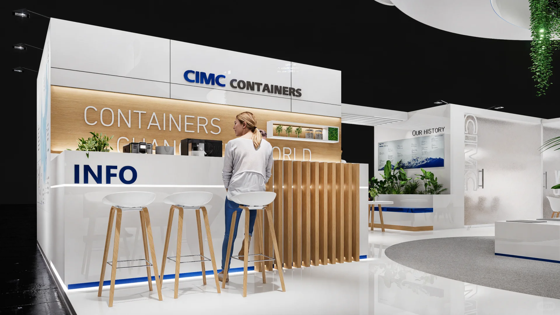 展台案例分享“设计师是黑夜里的点点星光”