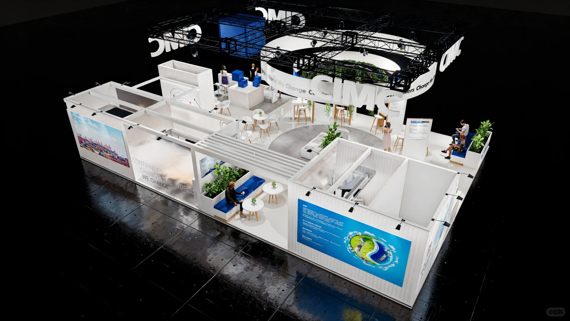 展台案例分享“设计师是黑夜里的点点星光”