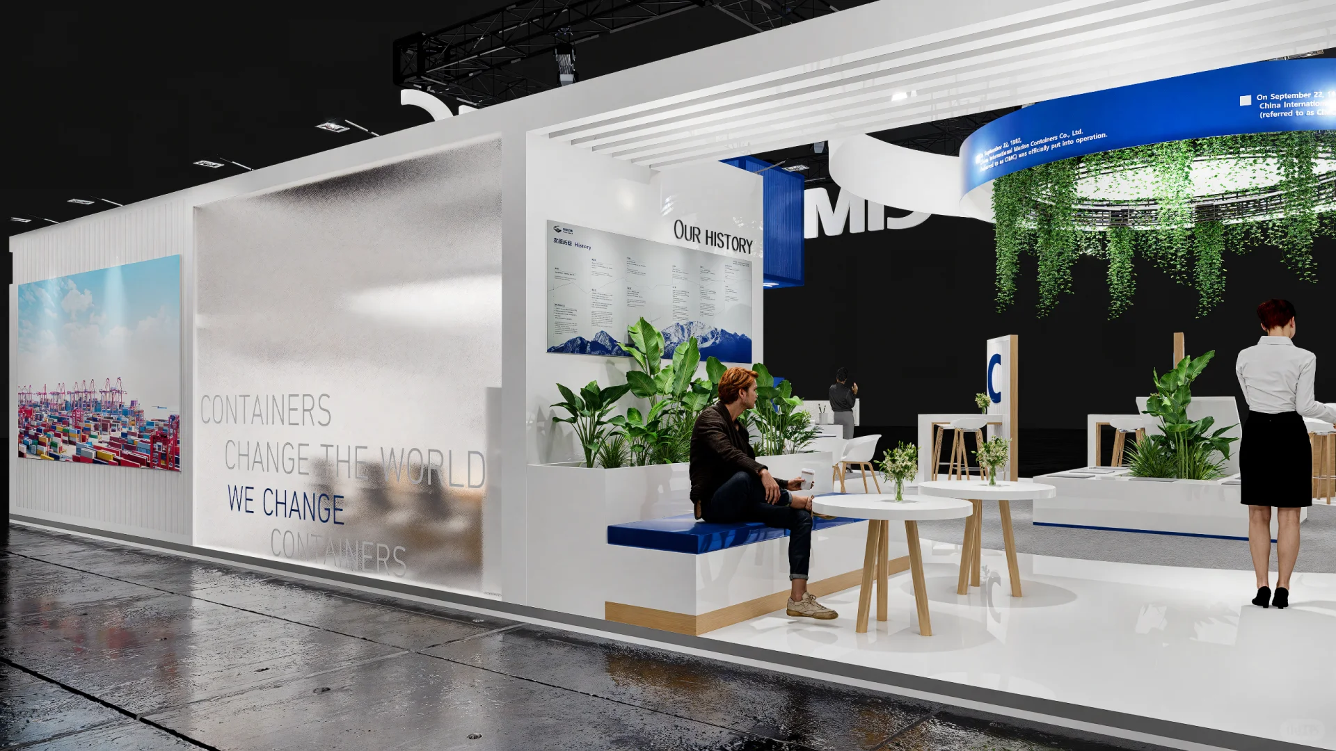 展台案例分享“设计师是黑夜里的点点星光”