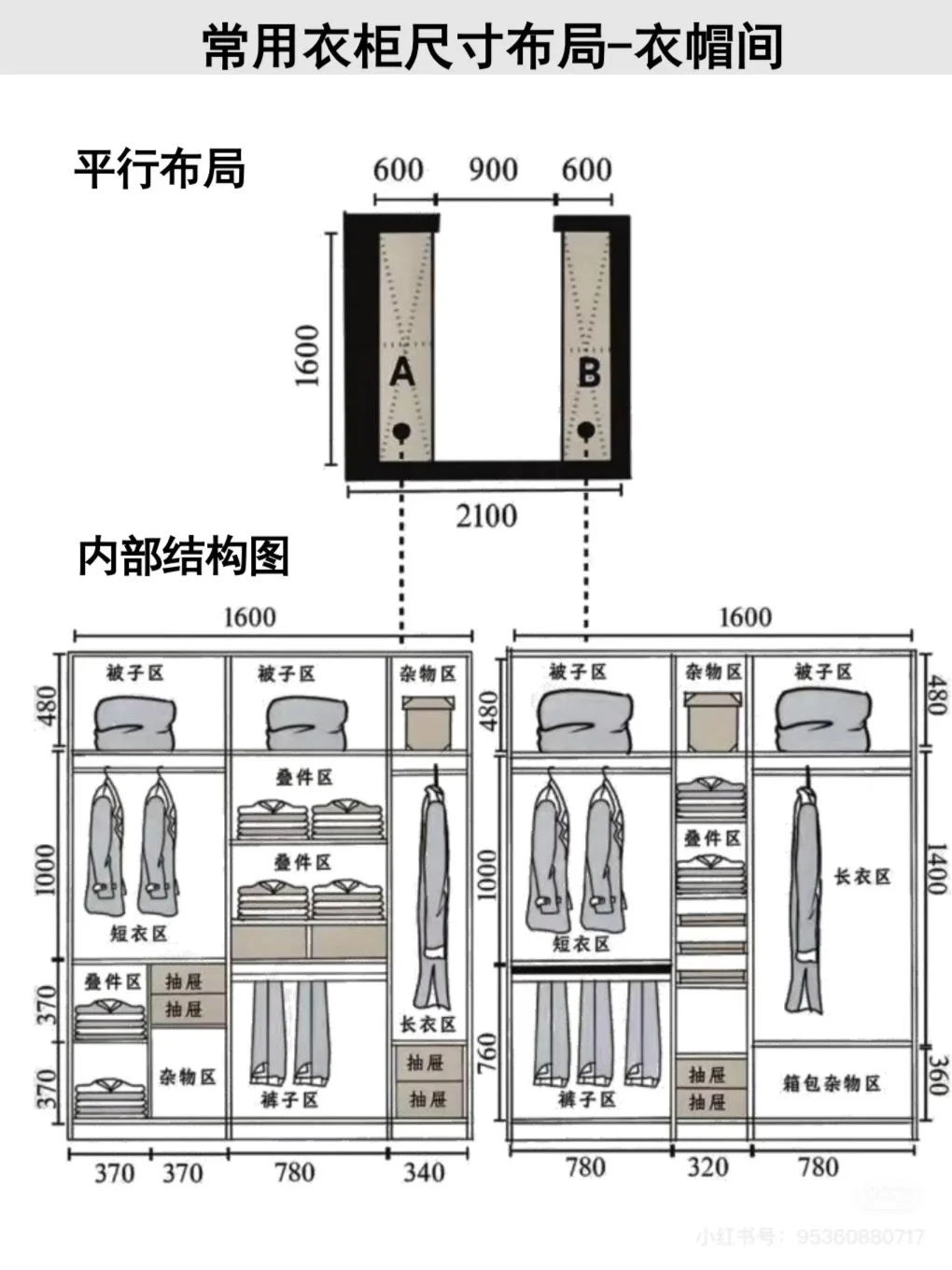入住后才知道的衣柜10个黄金尺寸‼️