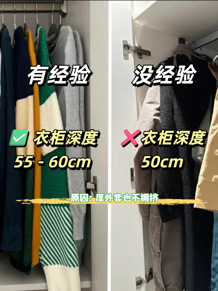 衣柜定制设计记住这 8点丨不要再当大冤种啦