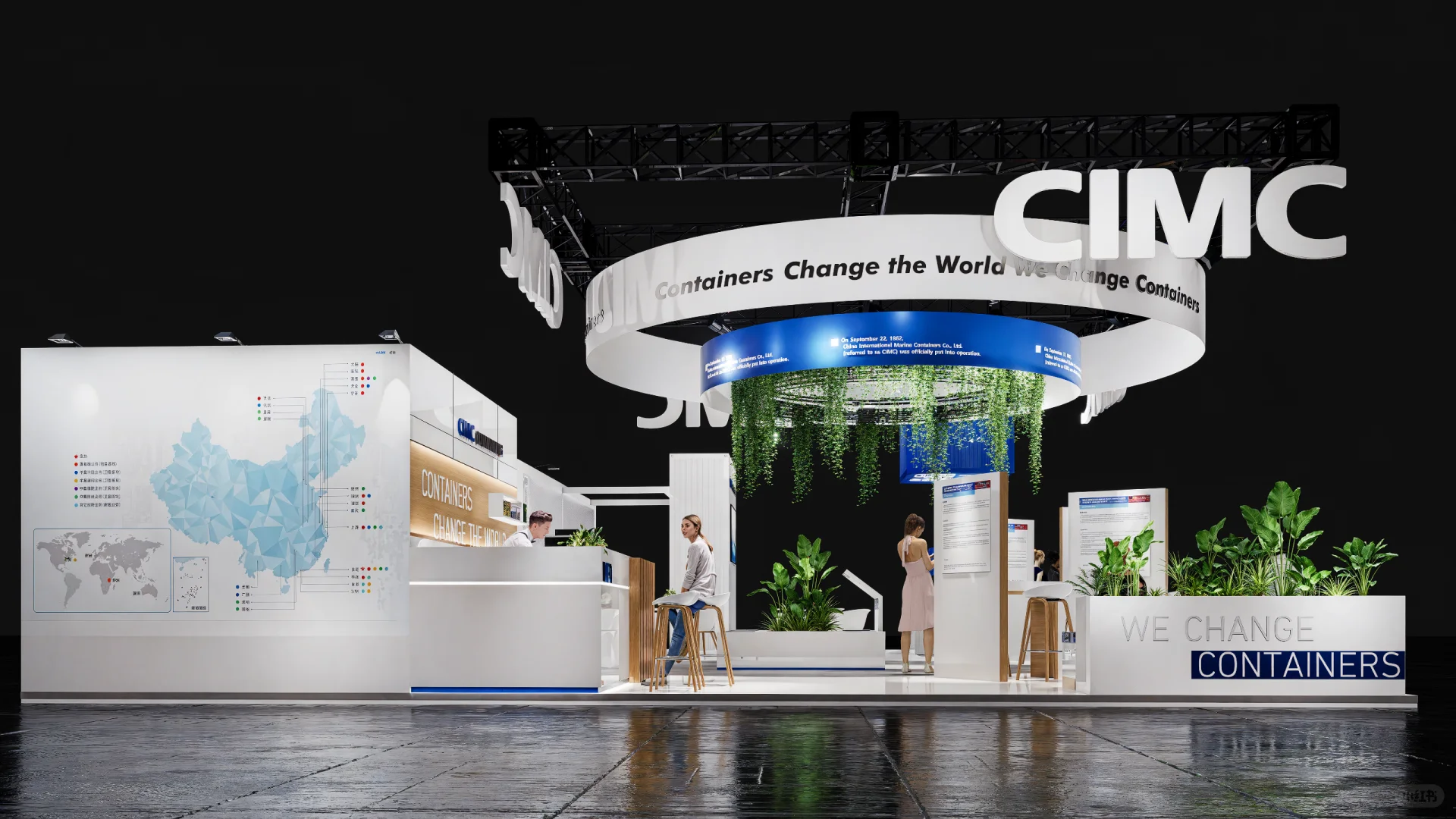 展台案例分享“设计师是黑夜里的点点星光”