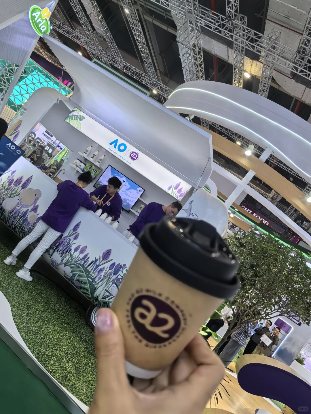 今天进博会战利品丰富