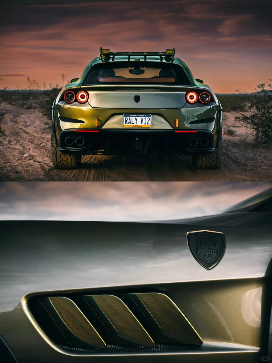 GlasWerks Elevato V12 法拉利的终极越野车