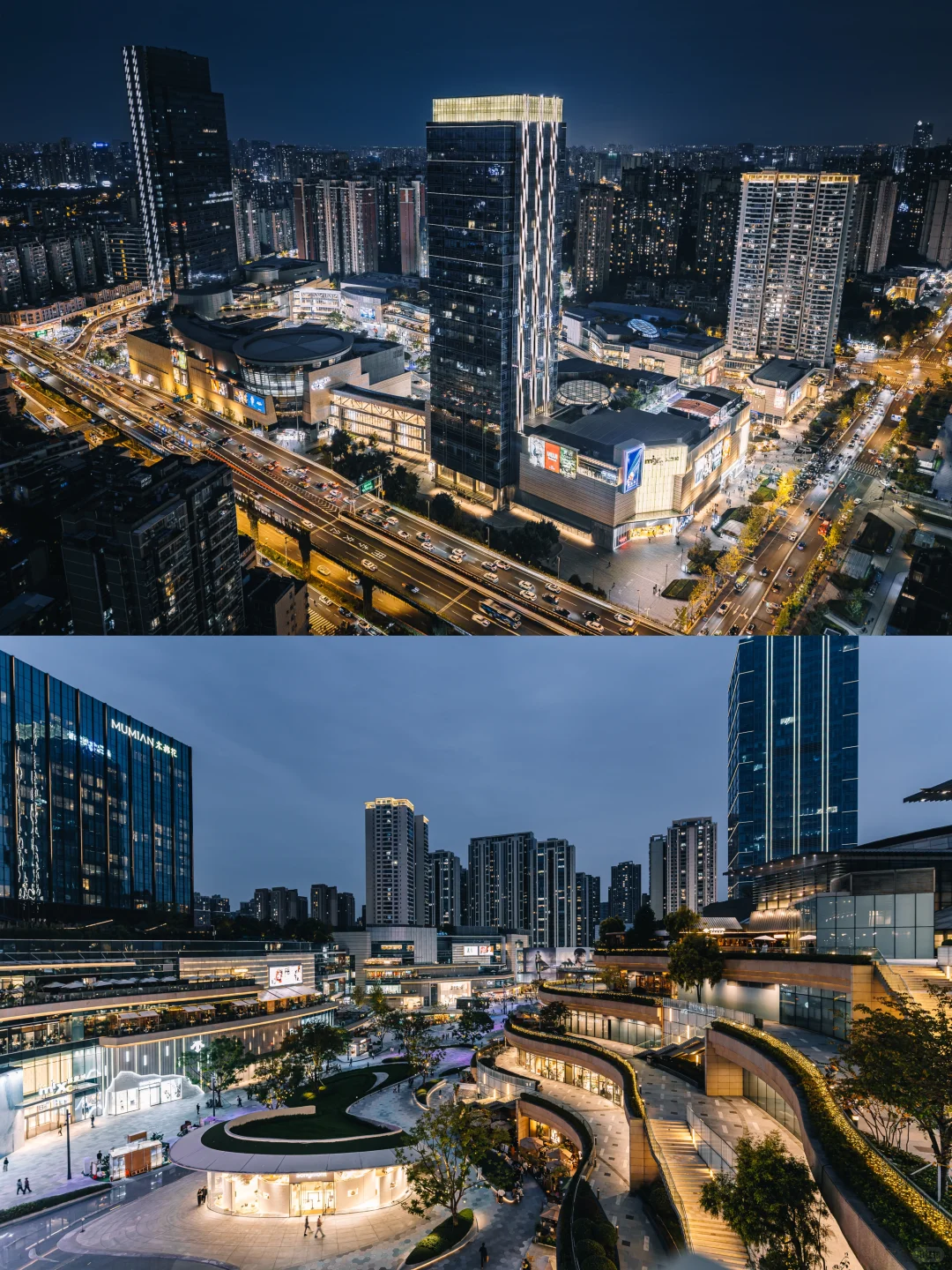 成都真不缺好看的商场❗️流动的建筑美学