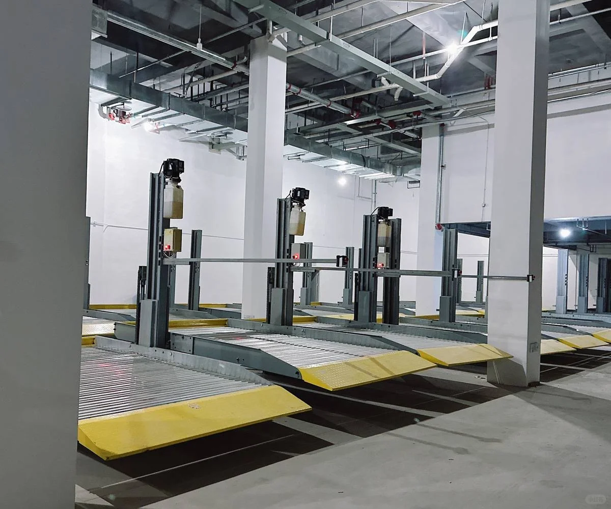 升降横移机械式立体停车设备租用拆运的详