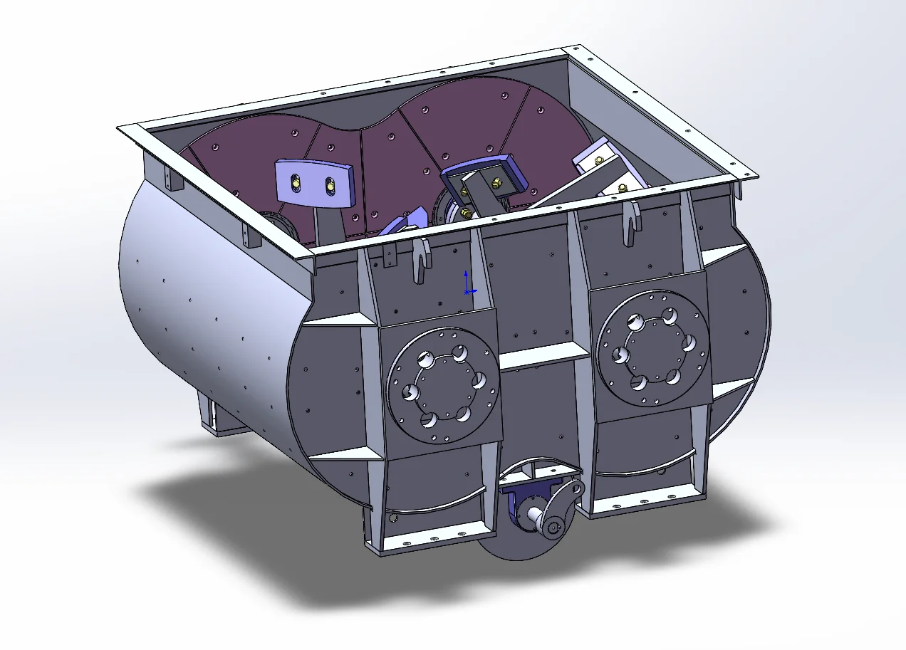 高效双轴搅拌设备设计