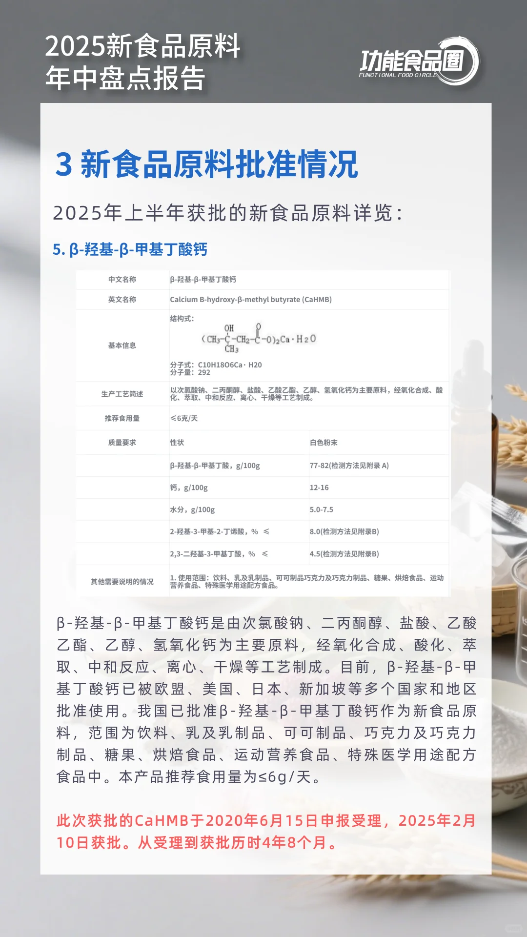 2025新食品原料年中盘点