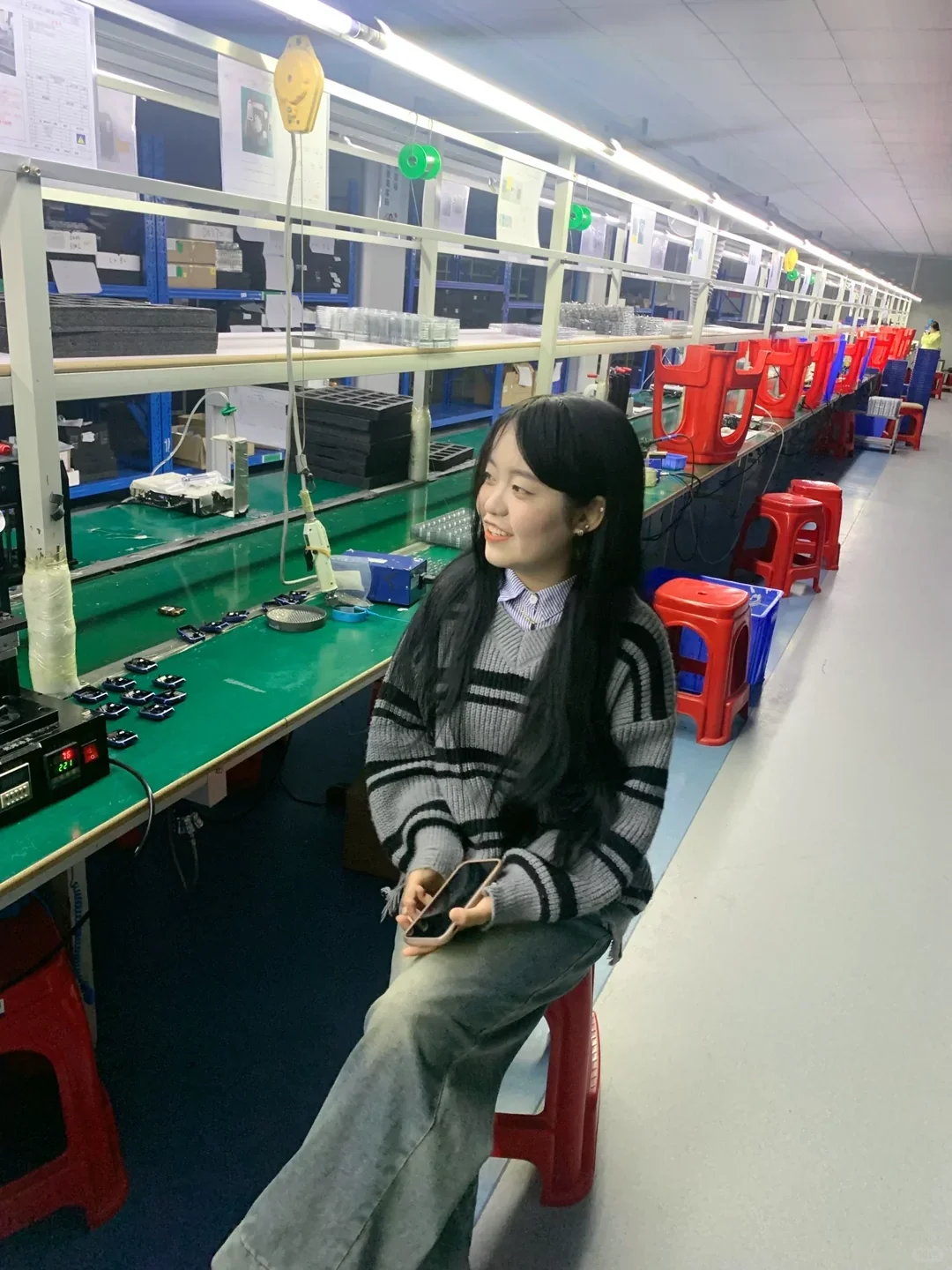 青春献给了流水线?