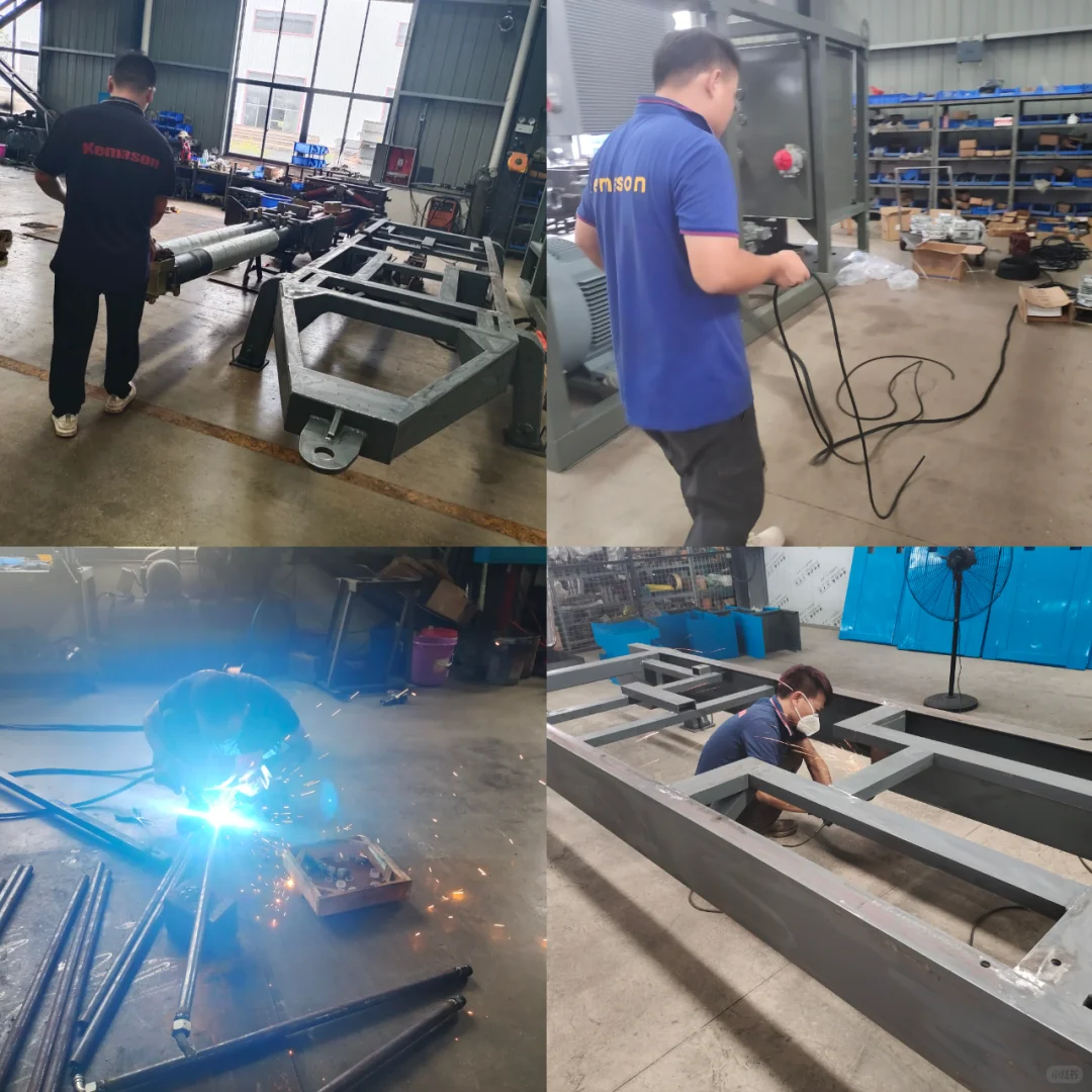 忙碌的车间承载着美好梦想,心向远方自明朗