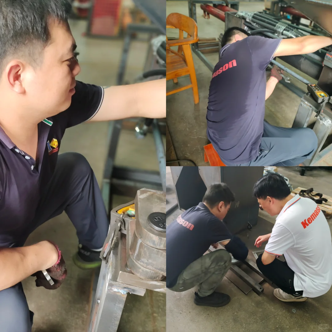 忙碌的车间承载着美好梦想,心向远方自明朗