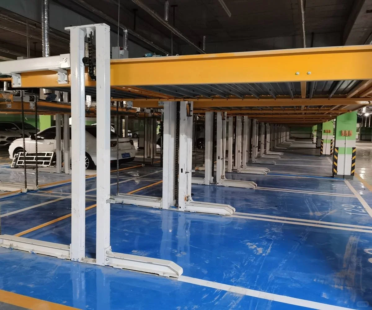 升降横移机械式立体停车设备租用拆运的详