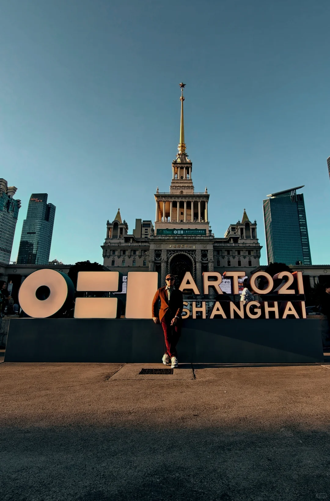 上海初冬太舒服了，看艺术的季节