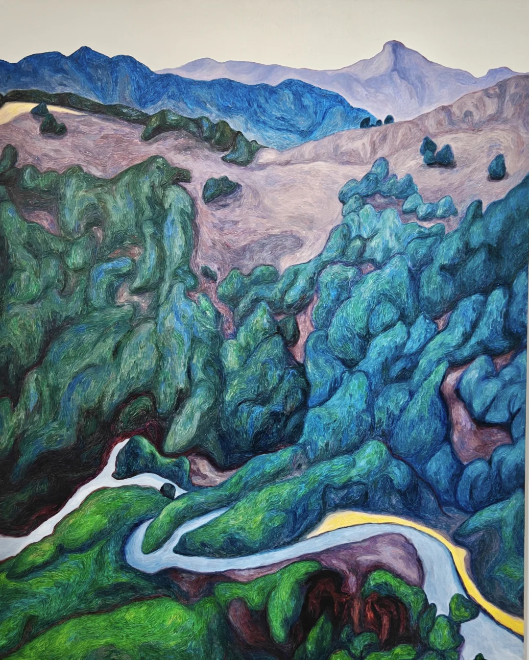 上海初冬太舒服了，看艺术的季节