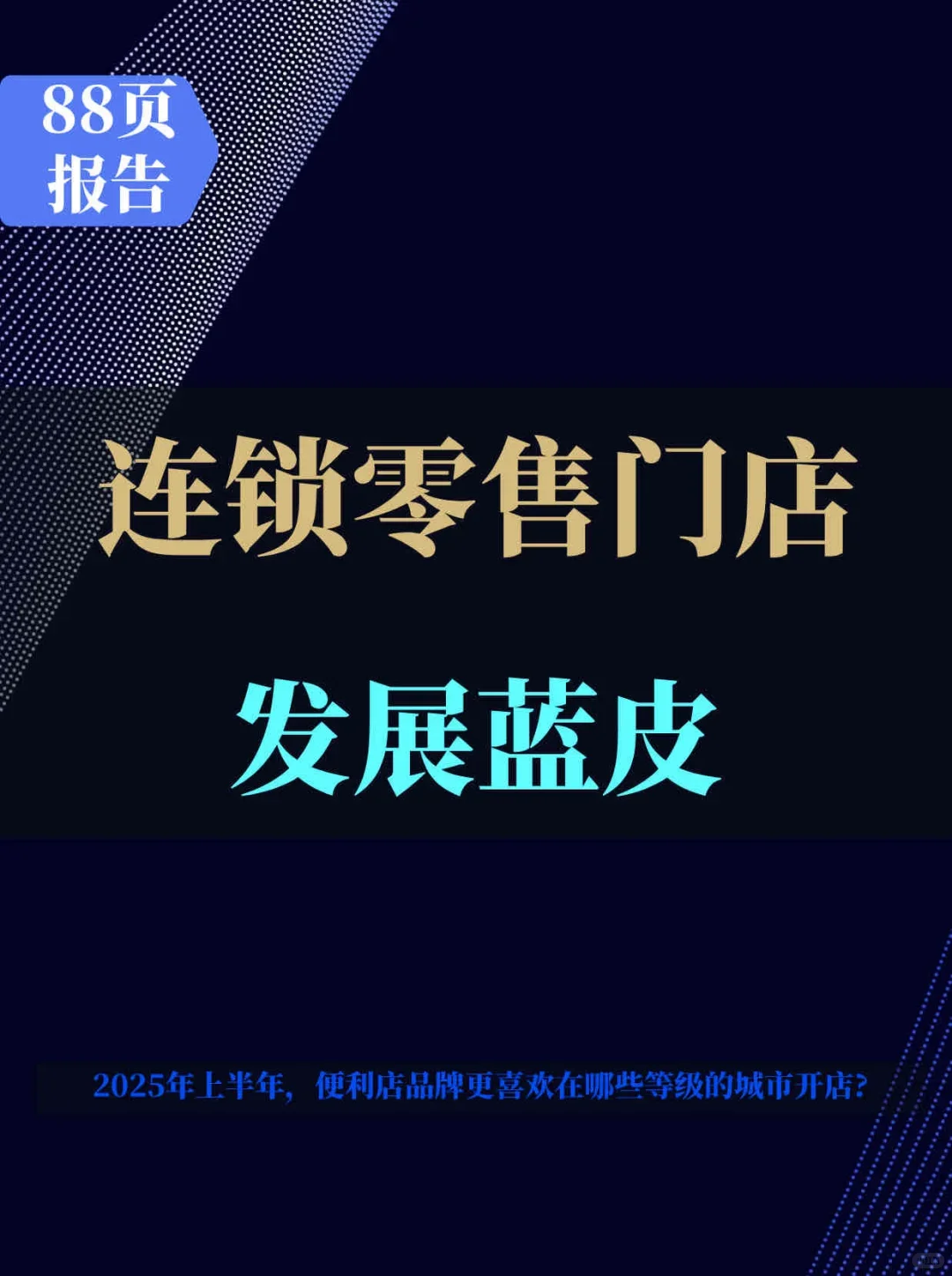 连锁零售门店发展蓝皮书