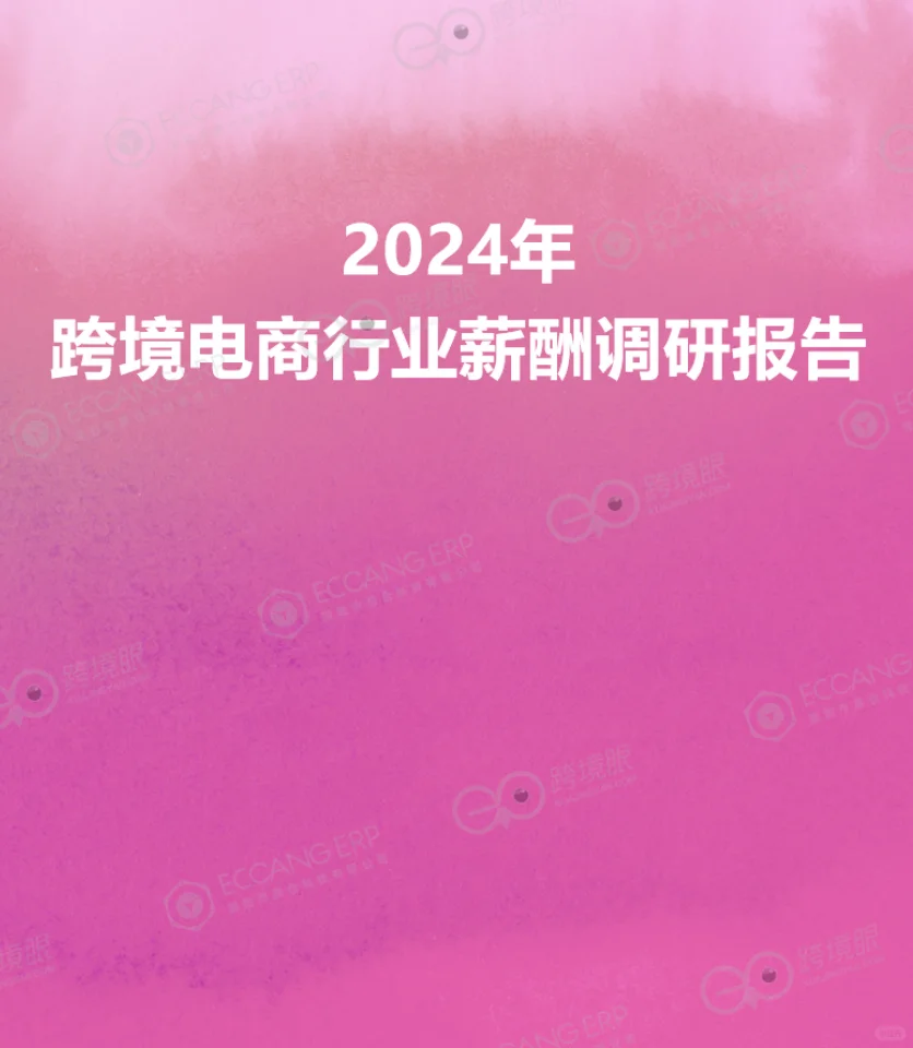 跨境电商行业薪酬调研报告