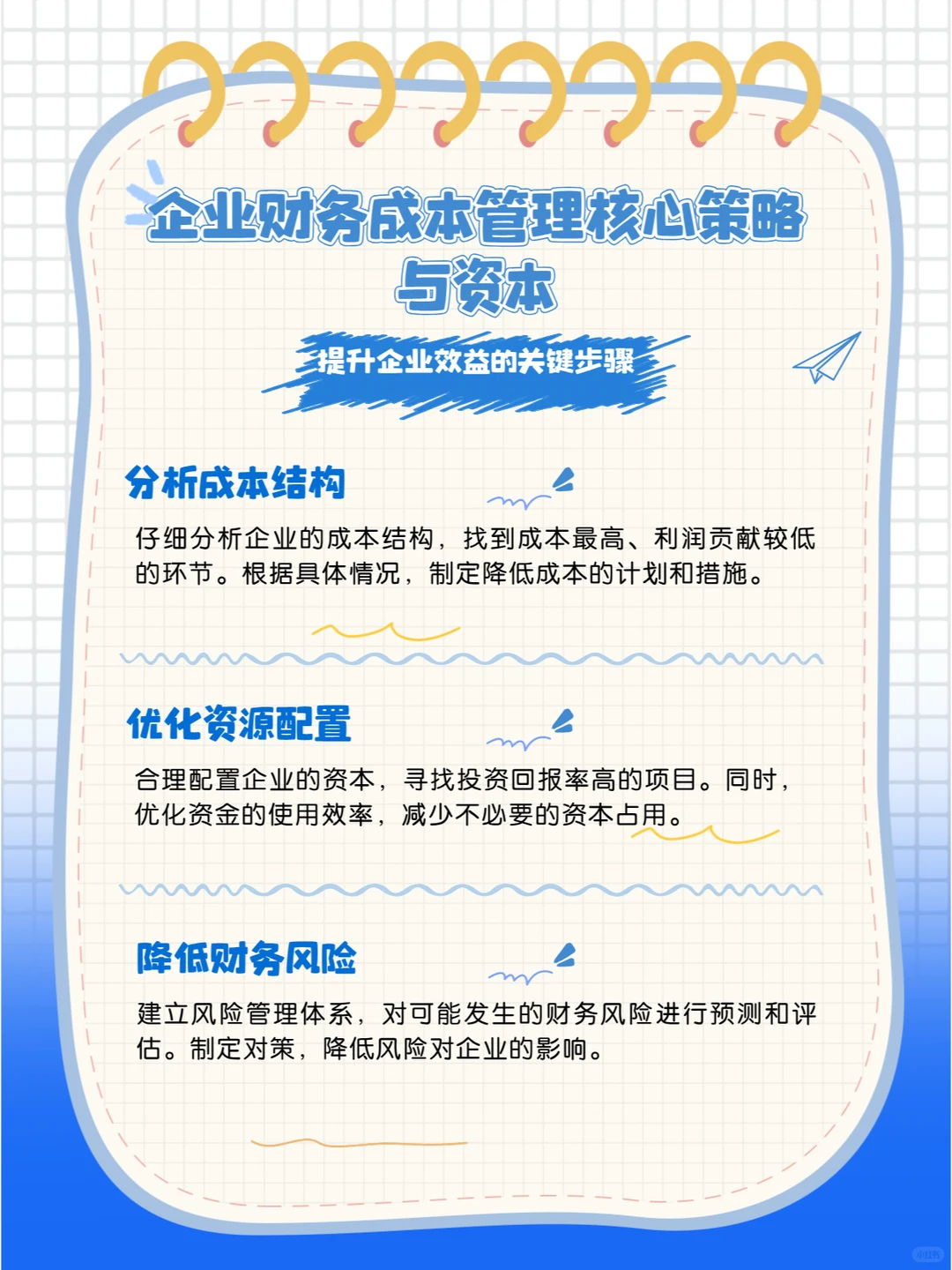 企业财务成本管理核心策略与资本结构优化！