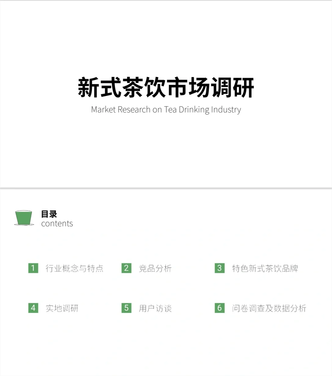 市场调研作业：新式茶饮品牌调研