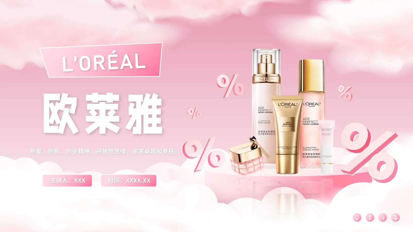 欧莱雅品牌分析23页